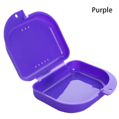 Caja Transparente para Retenedores, Dentaduras y Joyas