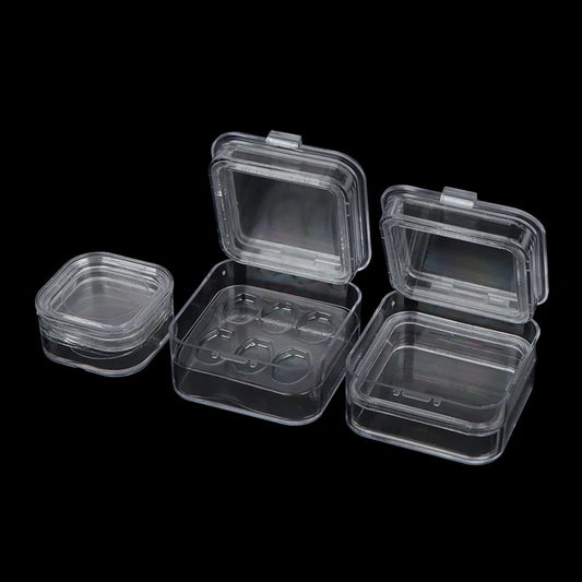 Caja Transparente para Retenedores, Dentaduras y Joyas