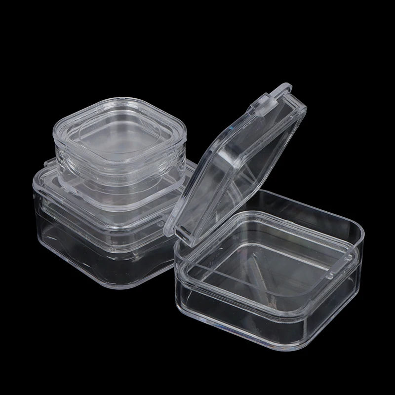 Caja Transparente para Retenedores, Dentaduras y Joyas