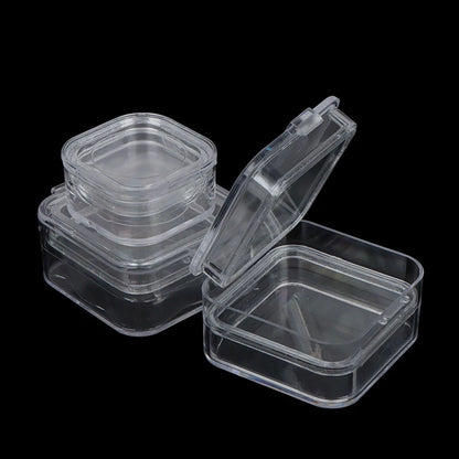 Caja Transparente para Retenedores, Dentaduras y Joyas