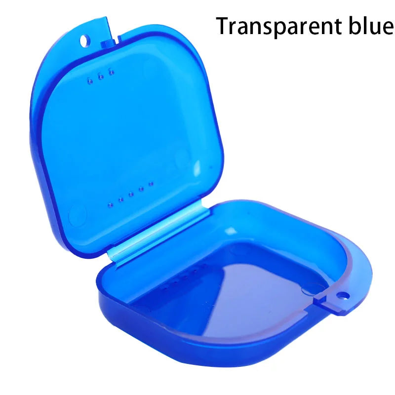 Caja Transparente para Retenedores, Dentaduras y Joyas