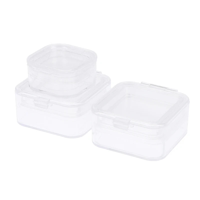 Caja Transparente para Retenedores, Dentaduras y Joyas