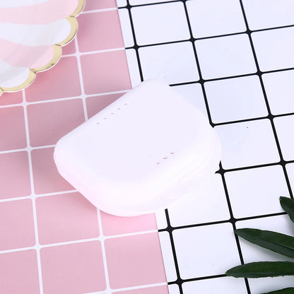 Caja Transparente para Retenedores, Dentaduras y Joyas