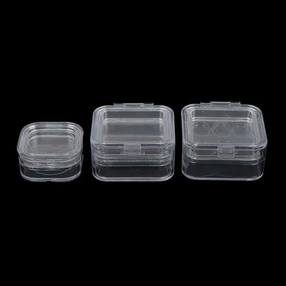 Caja Transparente para Retenedores, Dentaduras y Joyas