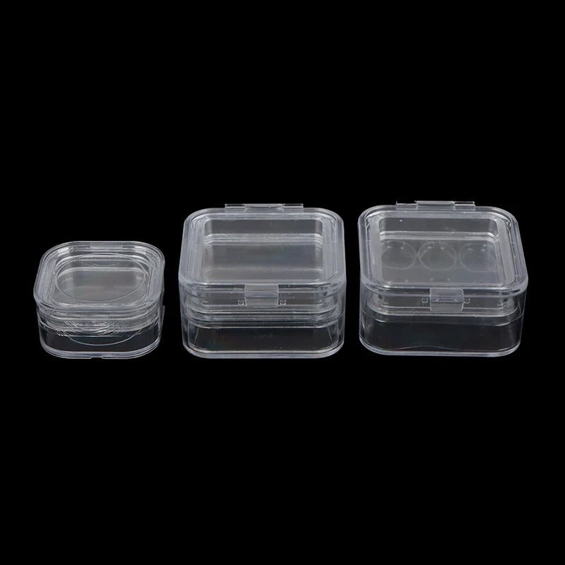 Caja Transparente para Retenedores, Dentaduras y Joyas