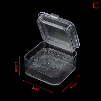 Caja Transparente para Retenedores, Dentaduras y Joyas
