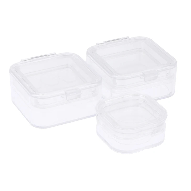Caja Transparente para Retenedores, Dentaduras y Joyas
