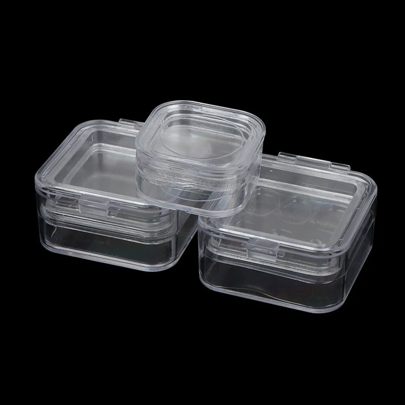 Caja Transparente para Retenedores, Dentaduras y Joyas