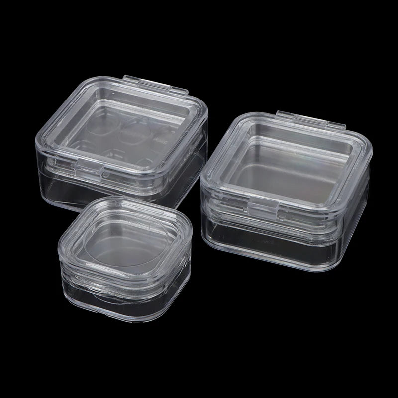 Caja Transparente para Retenedores, Dentaduras y Joyas