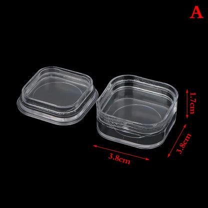 Caja Transparente para Retenedores, Dentaduras y Joyas